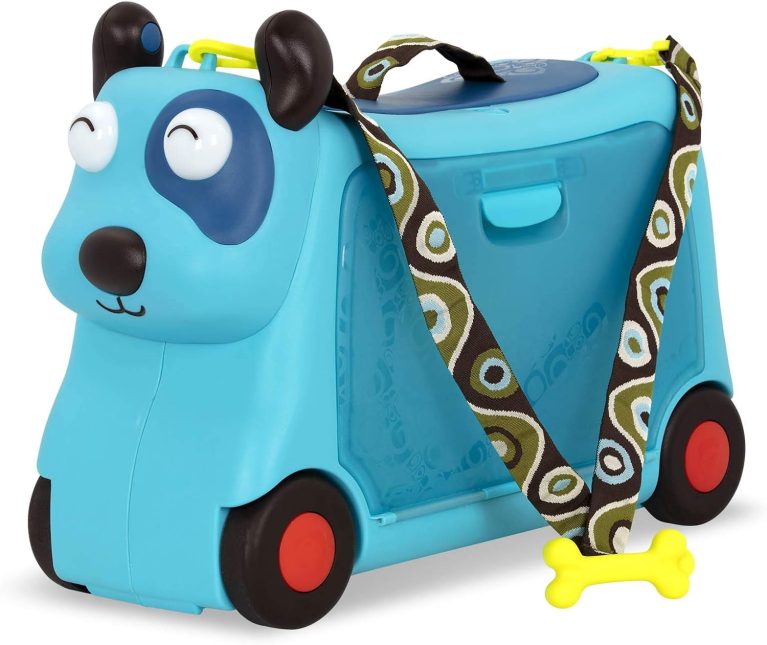 B. toys sur Le Gogo, Woofer, Valise Trotteur pour Enfants avec Lumières et Sons