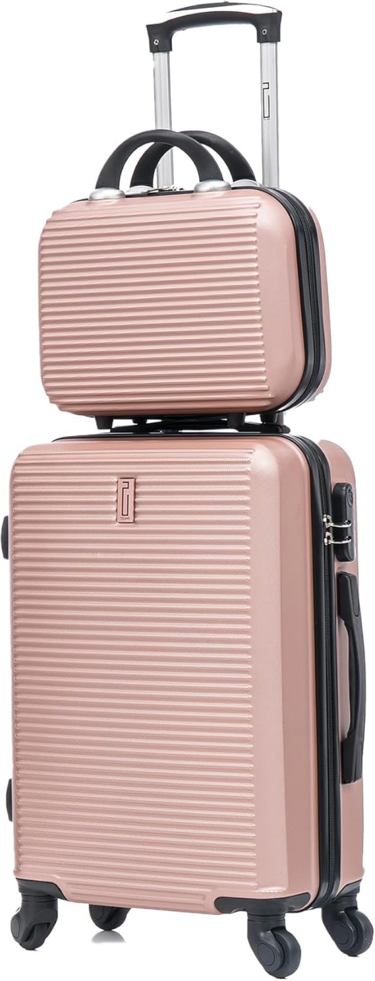 CELIMS Valise Cabine 55x35x25 Rigide ABS Légère avec Vanity, Enfant et Adulte