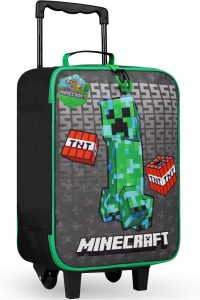 Minecraft Valise Enfant Trolley Creeper