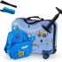 Notre test de la COSTWAY Valise Enfants à Roulettes 18 Pouces avec Sac à Dos